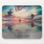 Heißluftballon Monogram Mouse Pad Mousepad (Vorne)