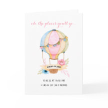 Heißluftballon neues niedliches Baby