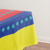 Heißluftballon Niedliche Farbgebung 1. Geburtstag Tischdecke (Beispiel)