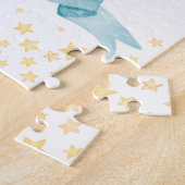 Heißluftballon Niedliche Tiere Personalisiert Puzzle (Seite)