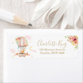 Heißluftballon Niedliche Tiere Rücksendeadresse (Insitu)