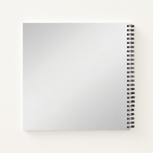 Heißluftballon Notizblock (Rückseite)