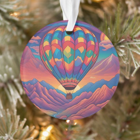 Heißluftballon Ornament (Baum)