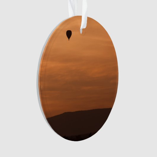 Heißluftballon Ornament (Vorderseite)