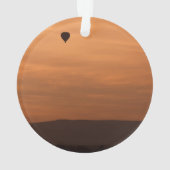 Heißluftballon Ornament (Rückseite)