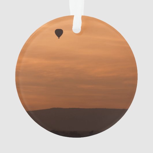 Heißluftballon Ornament (Rückseite)