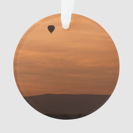 Heißluftballon Ornament (Vorderseite)