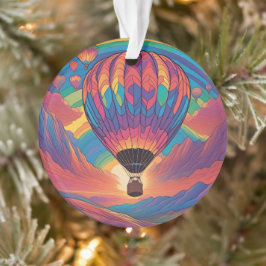 Heißluftballon Ornament