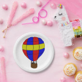 Heißluftballon Pappteller (Party)