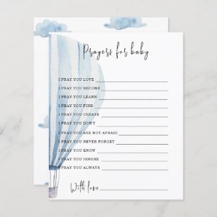 Heißluftballon-Party Gebete für Baby