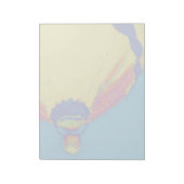 Heißluftballon - Pastell Notizblock (Rotiert)