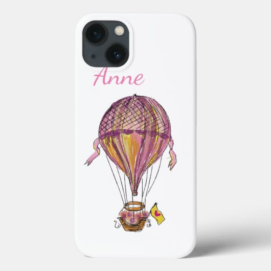 Heißluftballon Personalisiert Case-Mate iPhone Hülle (Rückseite)