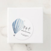 Heißluftballon Pop es Wenn sie Pop Geschenkanhänger (Beispiel)