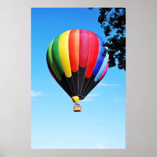 Heißluftballon Poster