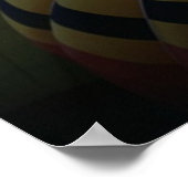 Heißluftballon Poster (Ecke)