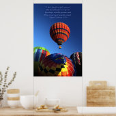 Heißluftballon Poster (Küche)