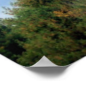 Heißluftballon Poster (Ecke)