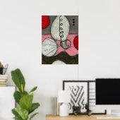 Heißluftballon Poster Mauer Kunst (Heimbüro)