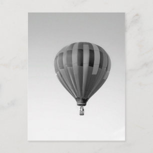 Heißluftballon Postkarte