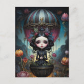 Heißluftballon Postkarte (Vorderseite)