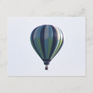Heißluftballon Postkarte