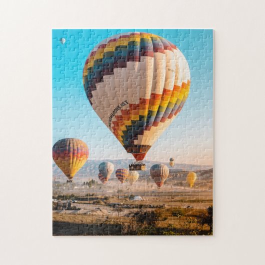 Heißluftballon Puzzle (Vertikal)