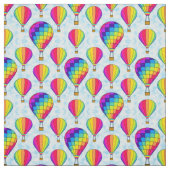 Heißluftballon Rainbow Stoff (Muster)