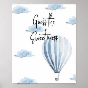 Heißluftballon - Raten Sie das süße Chaos Poster