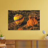 Heißluftballon, Red Rock, Coconino National Leinwanddruck (Insitu (Wohnzimmer))