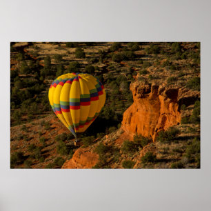 Heißluftballon, Red Rock, Coconino National Poster