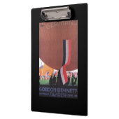 Heißluftballon-Rennen Gordons Bennett Klemmbrett (Links)