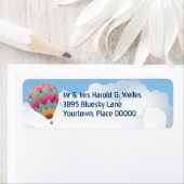 Heißluftballon-Rücksendeadresse (Insitu)