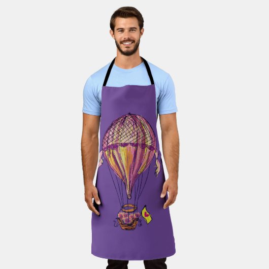 Heißluftballon Schürze (Getragen)