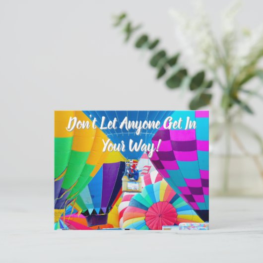 Heißluftballon-Spektakel (Stehend Vorderseite)