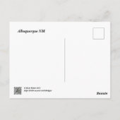 Heißluftballon-Spektakel Postkarte (Rückseite)