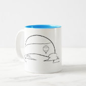 Heißluftballon Sun Kaffee Tasse (Vorderseite Links)
