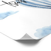 Heißluftballon - Süßigkeiten und Leckereien Poster (Ecke)