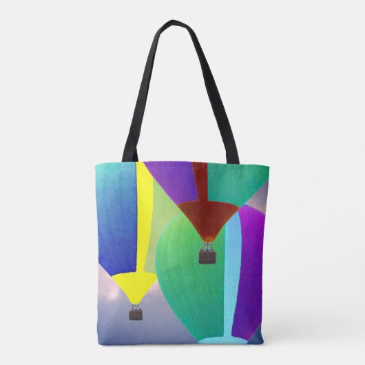 Heißluftballon Tasche (Rückseite)