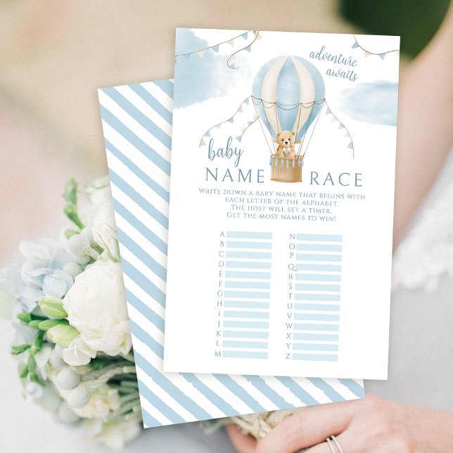 Heißluftballon Teddy Bären Babydusche (Von Creator hochgeladen)