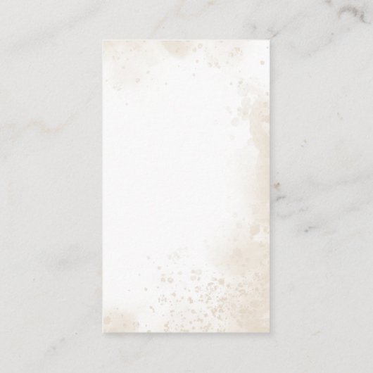 Heißluftballon Teddy Bear Clouds Babydusche Begleitkarte (Rückseite)