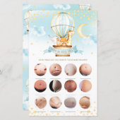 Heißluftballon Tiere Baby oder Bierbauch Game (Vorne/Hinten)