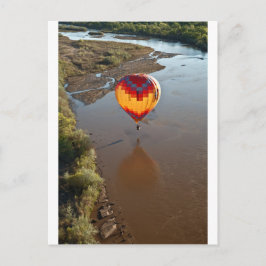 Heißluftballon Touch Rio Grande River Postkarte