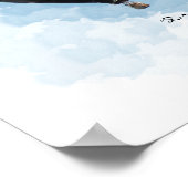 Heißluftballon-Traum Poster (Ecke)
