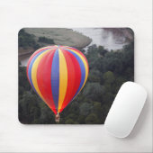 Heißluftballon über dem Mara River Mousepad (Mit Mouse)