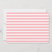 Heißluftballon und sonniger Erster Geburtstag Einladung (Rückseite)