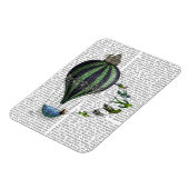 Heißluftballon und Vögel Magnet (Linke Seite)