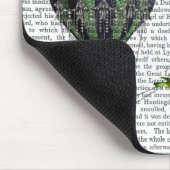 Heißluftballon und Vögel Mousepad (Ecke)