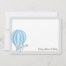 Heißluftballon Vielen Dank