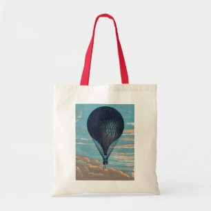 Heißluftballon Vintage Tragetasche