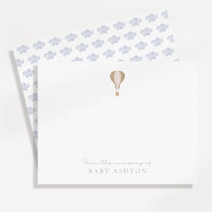 Heißluftballon , vom Kinderzimmer, vielen Dank Einladung